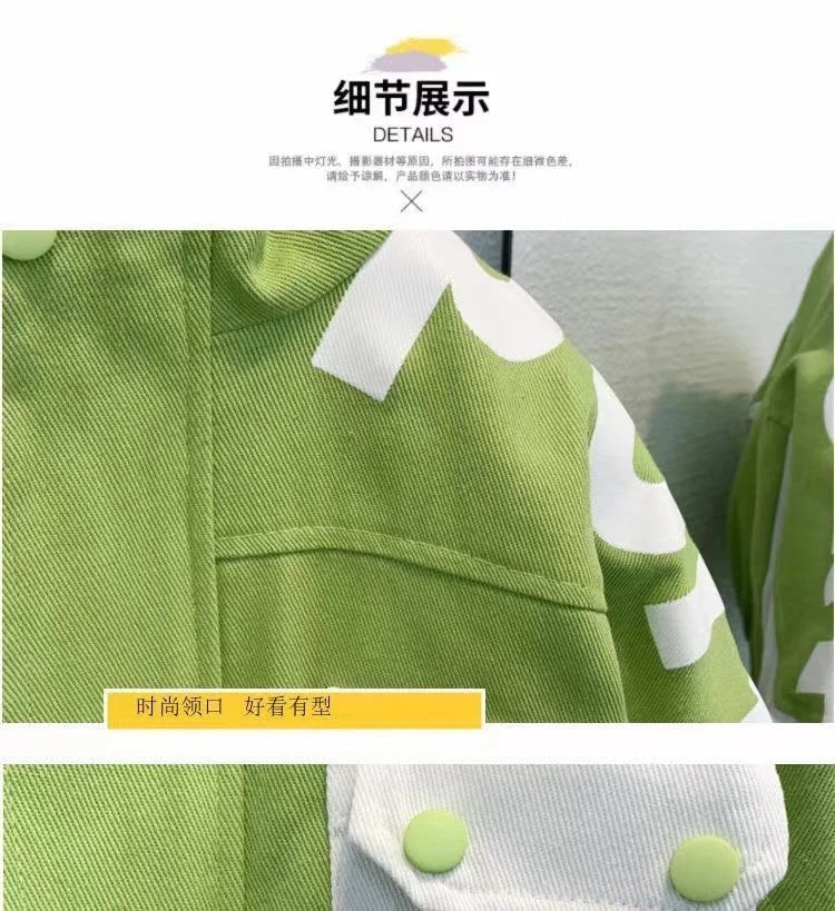 Boys Clothing Set Jacket Suit Spring and Autumn Clothing Children's Sportswear